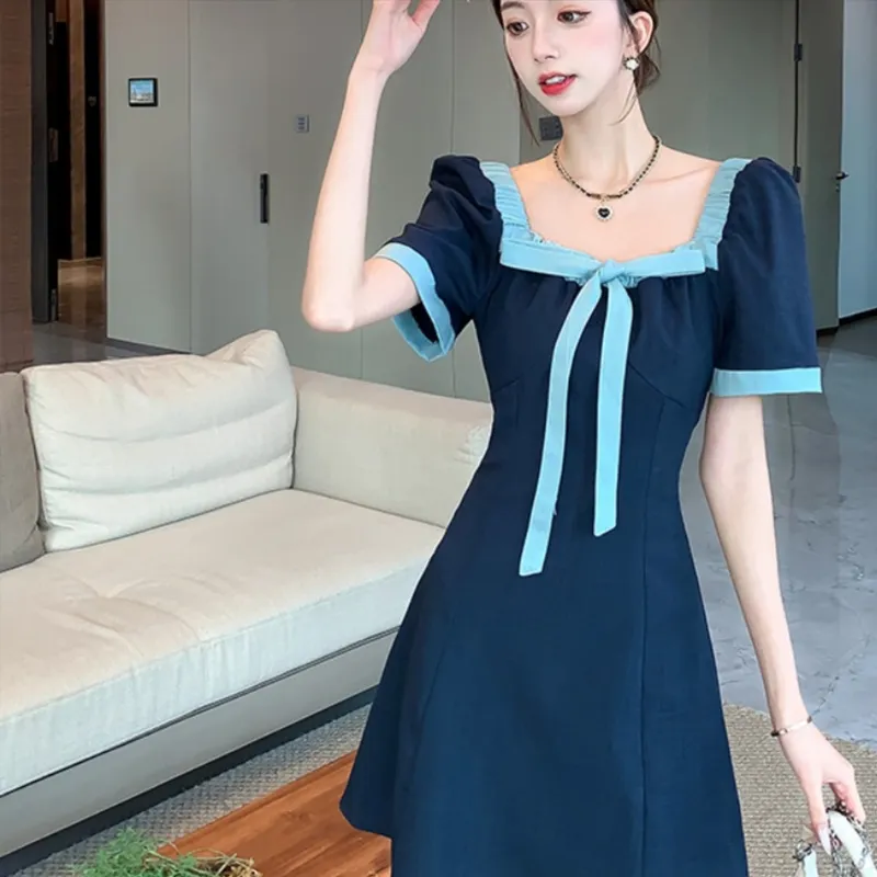 Incolore Short Sleeved Dress Women's-3