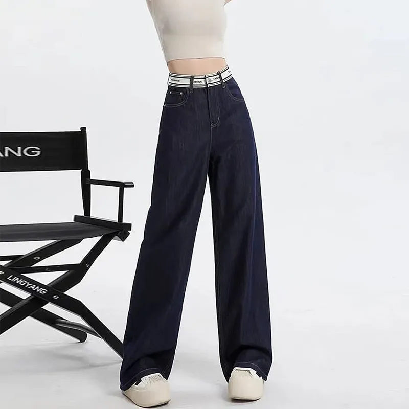 Incolore Jeans Women's Dark Blue-3