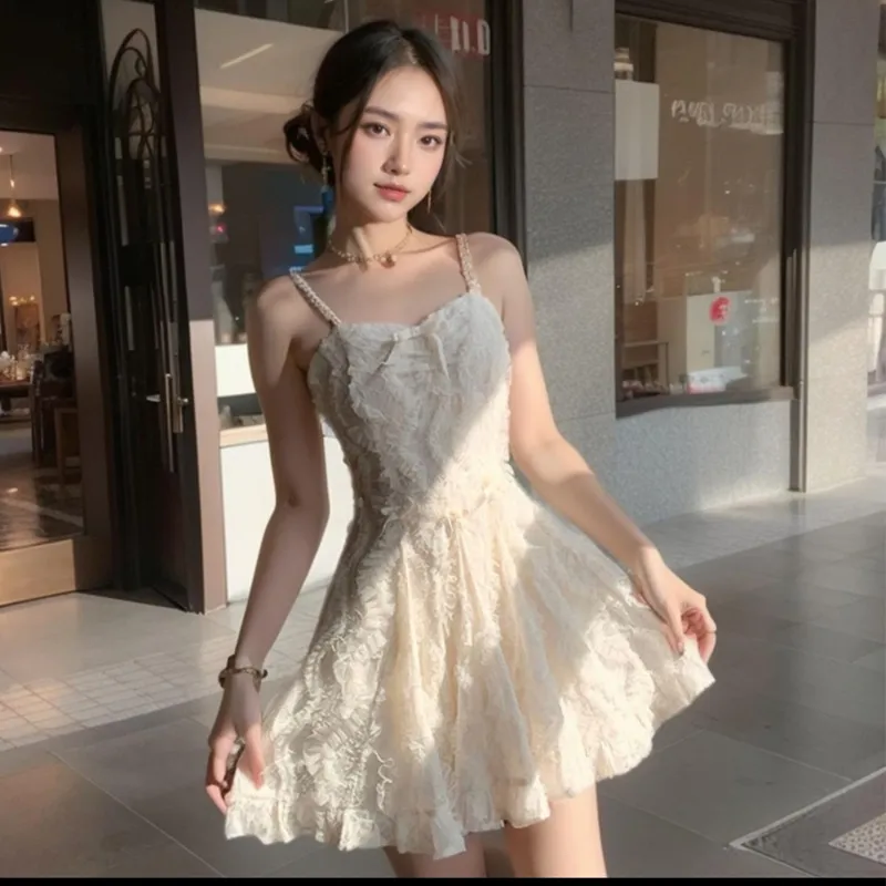 Incolore Slip Dress Women's White-2