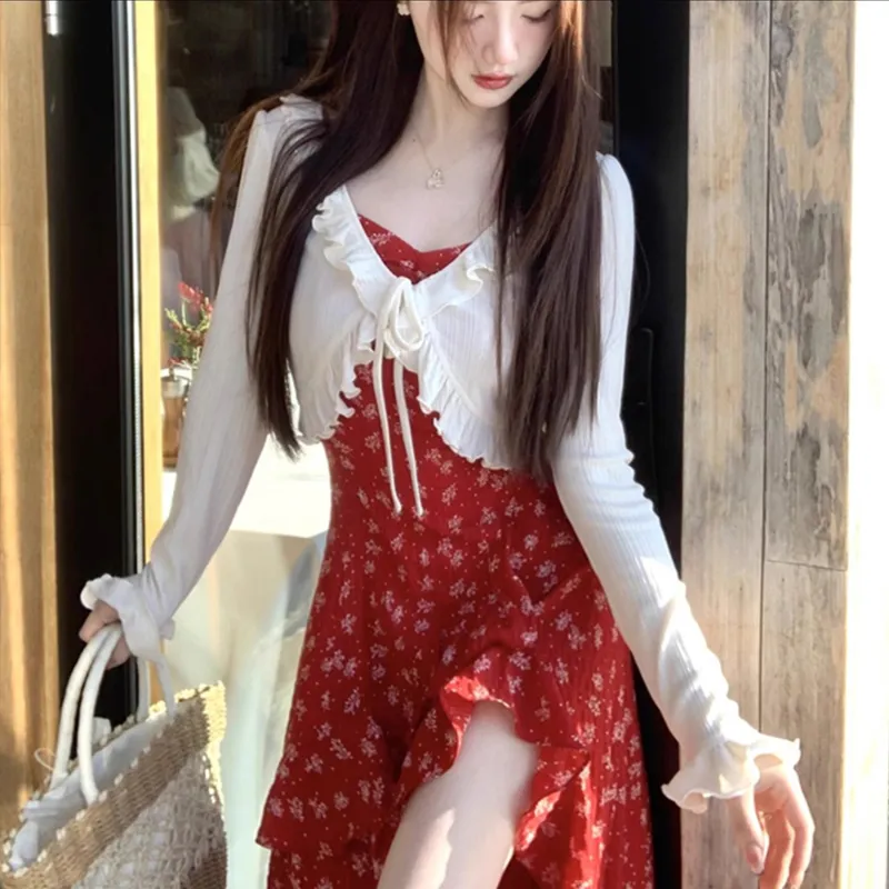 Incolore Two Piece Skirt Sets Women's-5