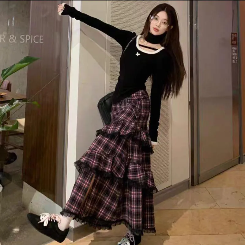 Incolore Skirt Set Women's Black-5
