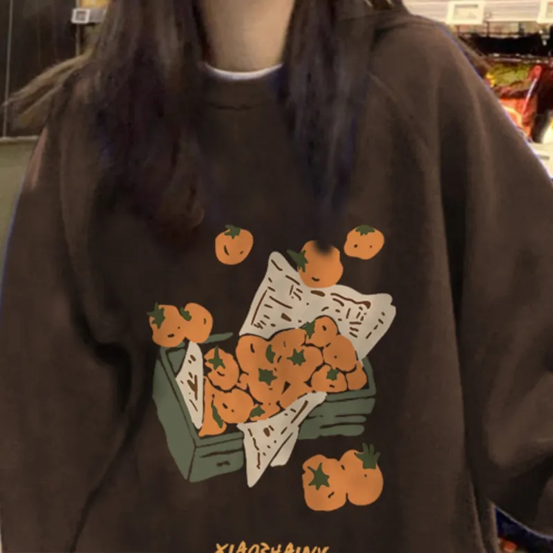 Incolore Sweatshirt Women's Dark Brown-7
