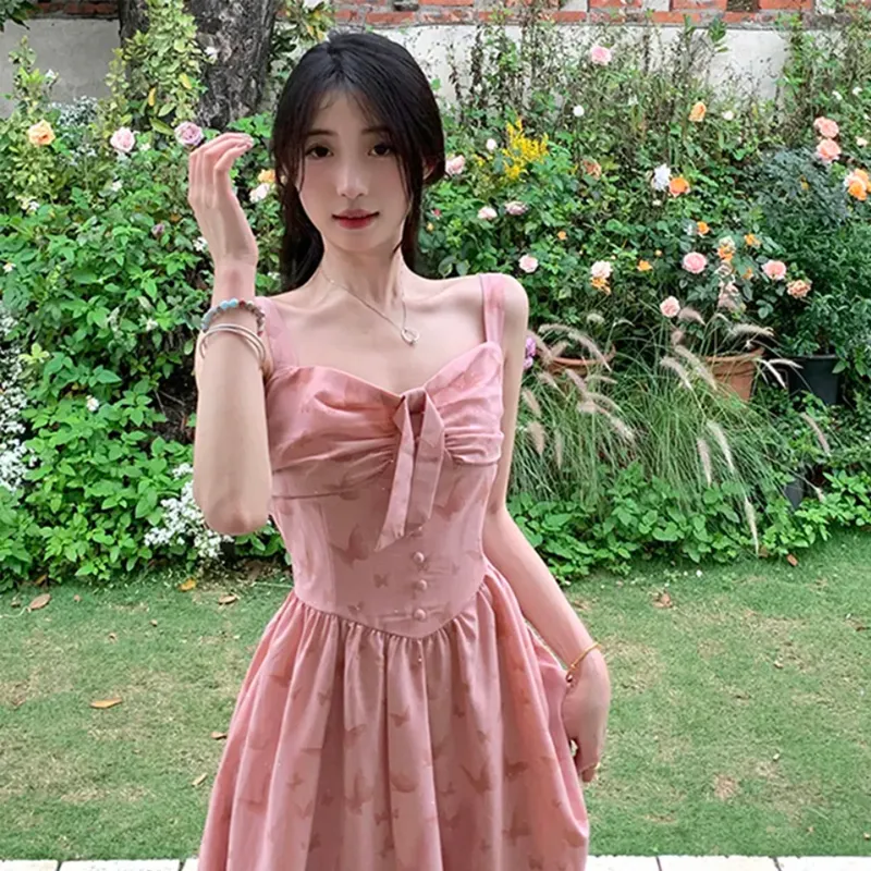 Incolore Slip Dresses Women's Pink-2