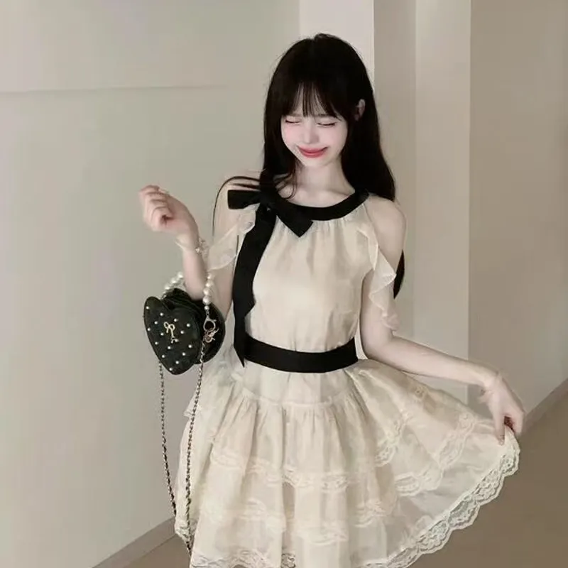Incolore Long Sleeved Dresses Women's White-2
