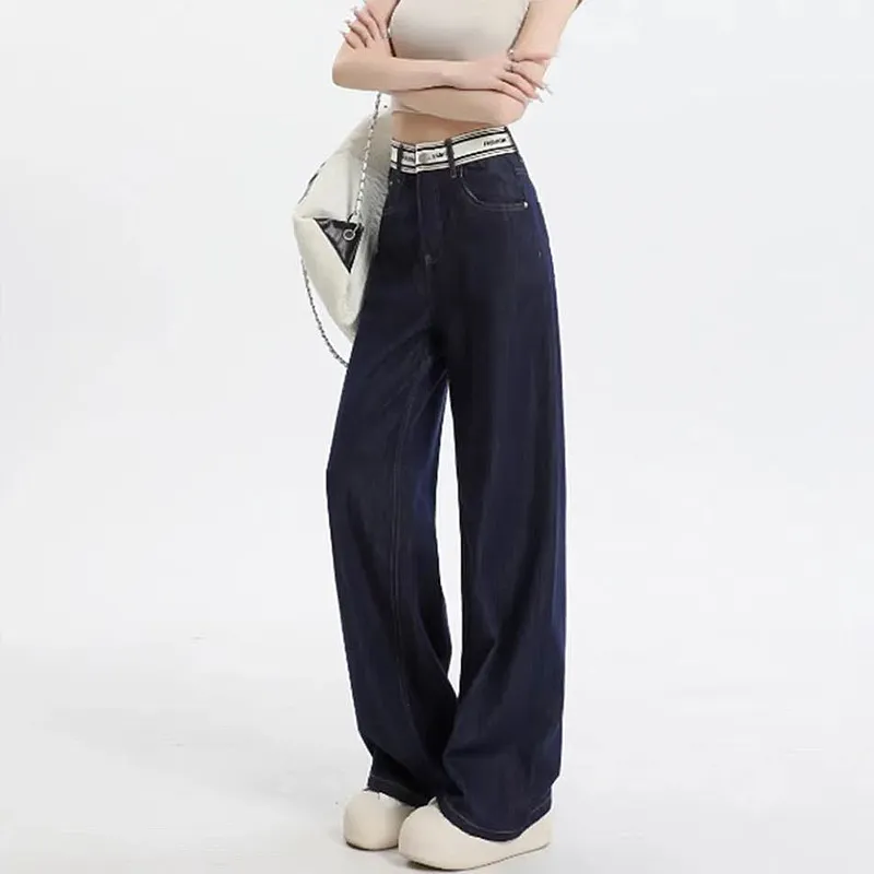 Incolore Jeans Women's Dark Blue-4