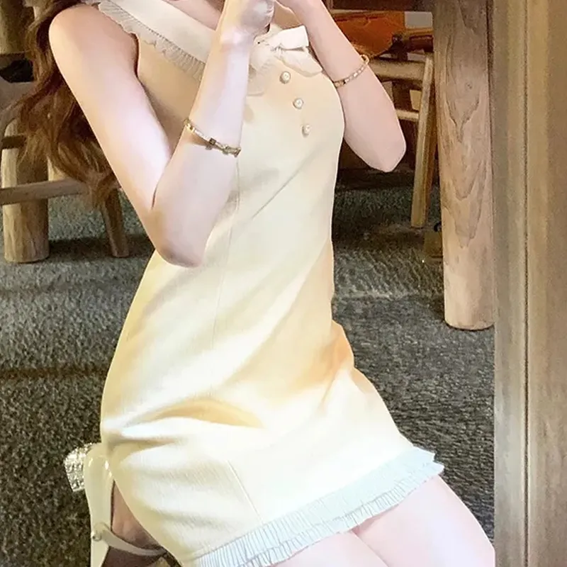 Incolore Sleeveless Dress Women's Yellow-2
