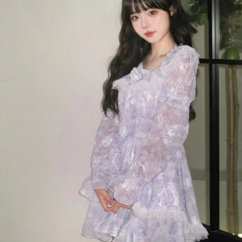 Incolore Long Sleeved Dress Women's-3