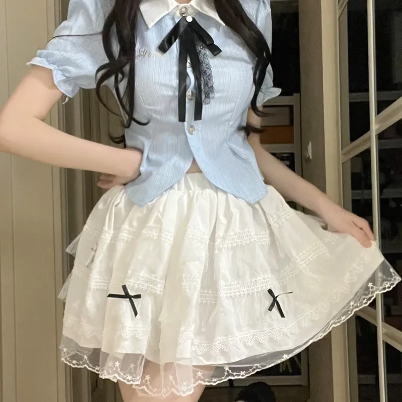 Incolore Two Piece Skirt Sets Women's-3