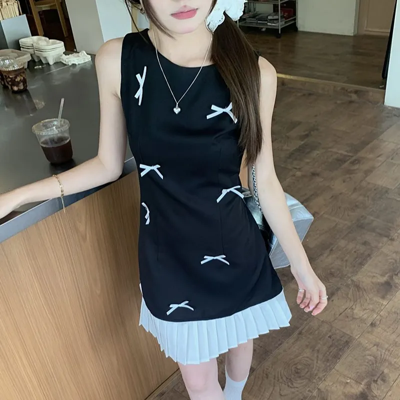 Incolore Sleeveless Dress Women's Black-2