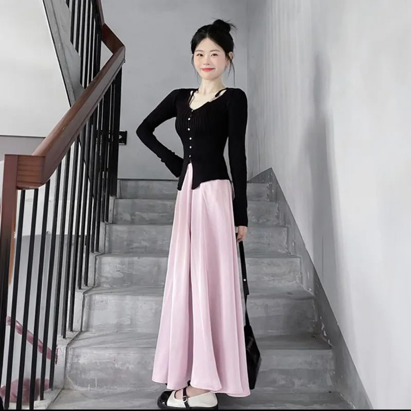Incolore Two Piece Skirt Sets Women's-2
