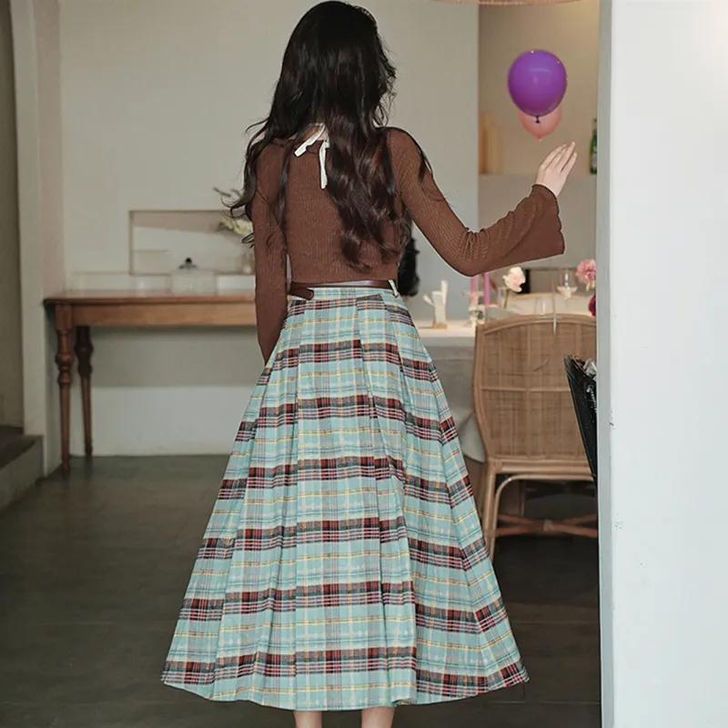 Incolore Two Piece Skirt Sets Women's-6
