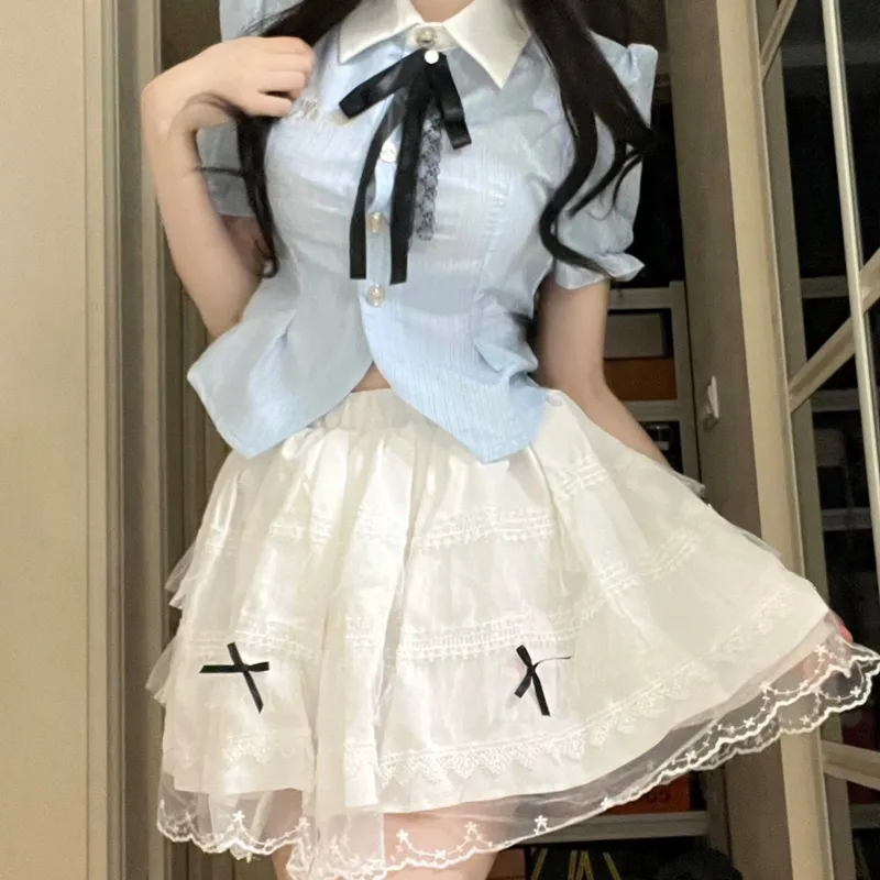 Incolore Two Piece Skirt Sets Women's-4