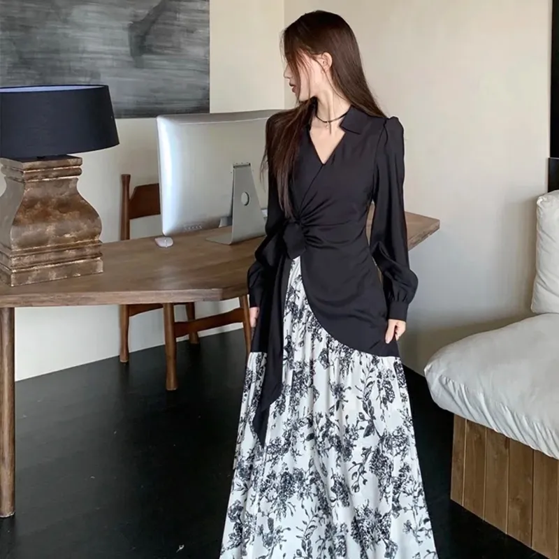 Incolore Long Sleeved Dress Women's-4