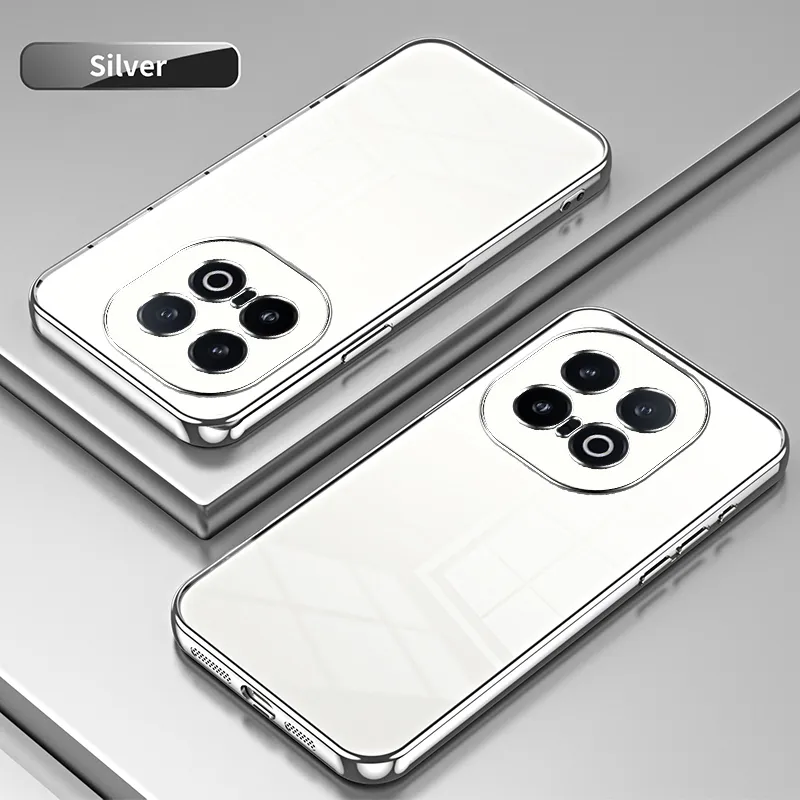 ZHUOJI TPU Material Electroplated Precision Hole Phone Case Compatibility Iqoo13/12/11/10/9/8/7/Neo9/8-9