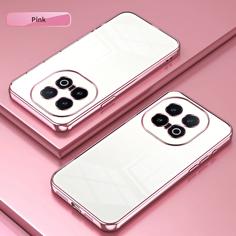 ZHUOJI TPU Material Electroplated Precision Hole Phone Case Compatibility Iqoo13/12/11/10/9/8/7/Neo9/8-3
