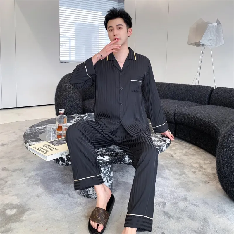 Shanghai Story Pajama Set Men's Gift Box Set Image Color-2