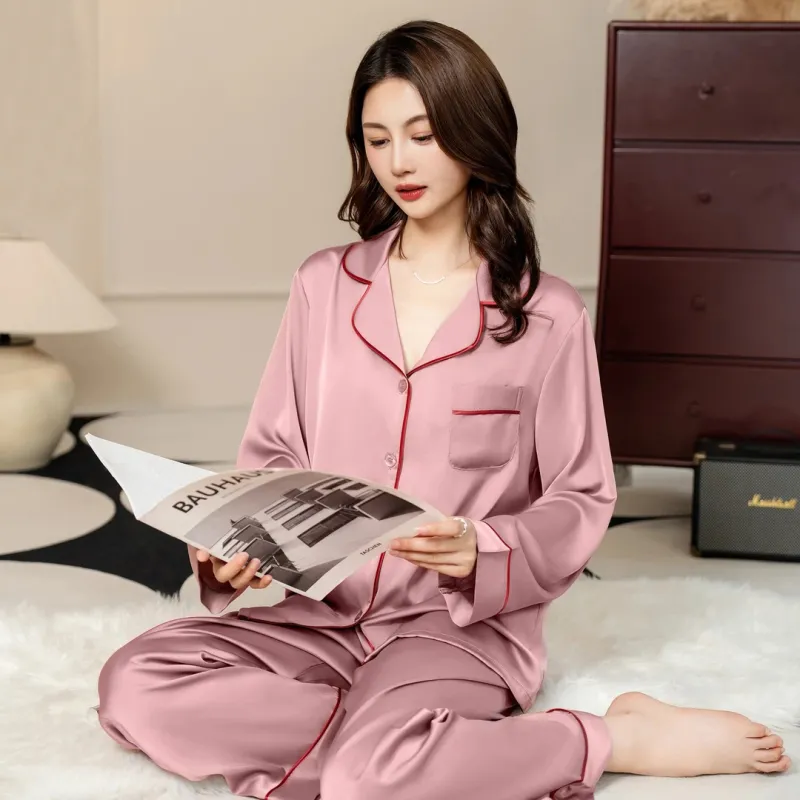 Shanghai Story Pajama Set Unisex Pink-4