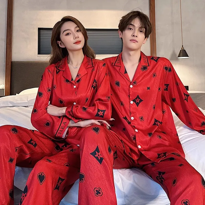 Shanghai Story Pajama Set Women's Gift Box Set Red-3