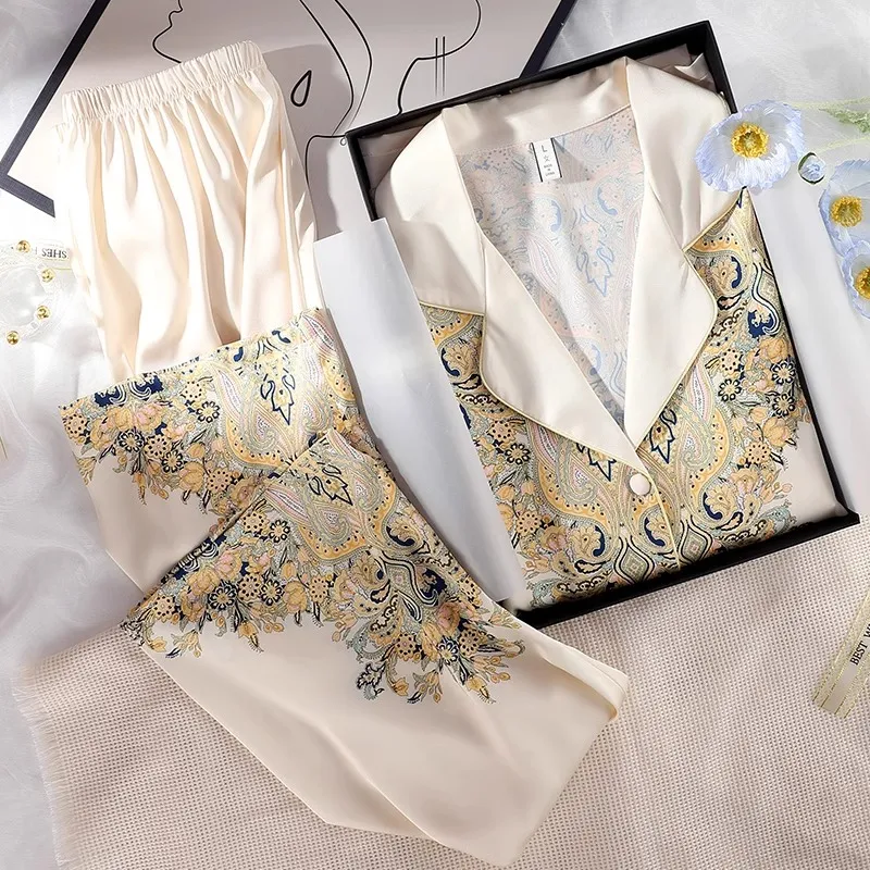 Shanghai Story Pajama Set Women's Moonlit Night-1
