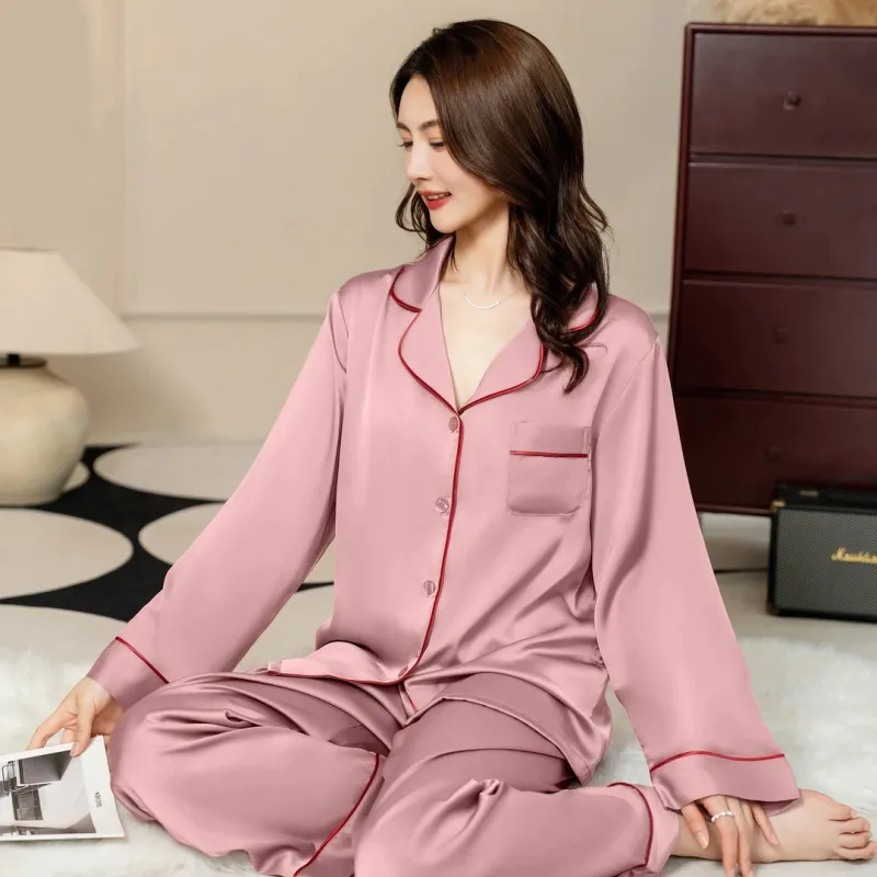 Shanghai Story Pajama Set Unisex Pink-5