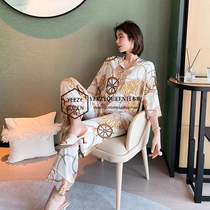 Shanghai Story Pajama Set Women's Gift Box Set White-1