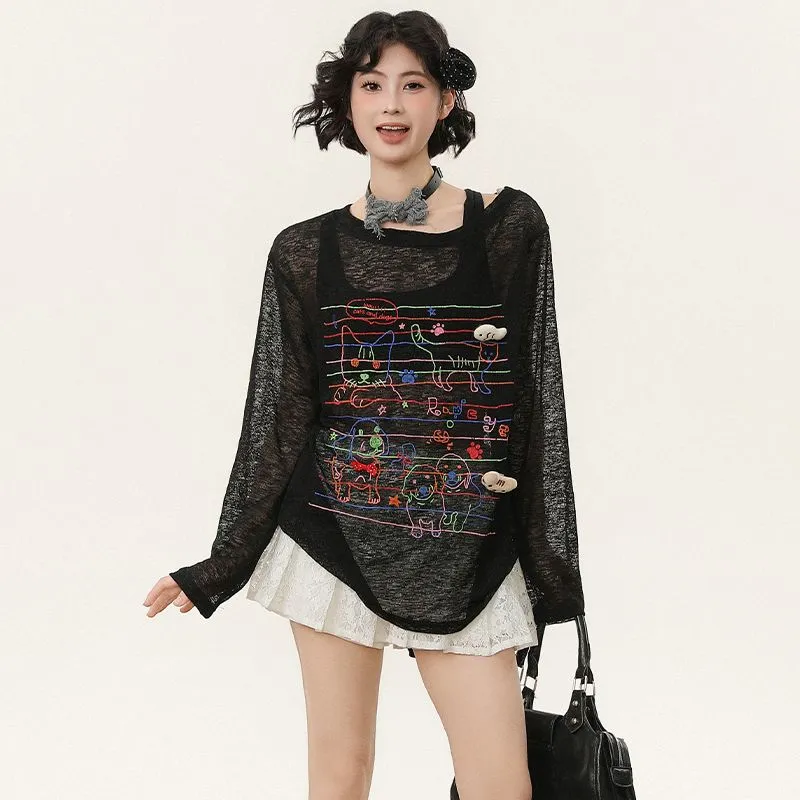 ABCMININ Regular T Shirt Women's-8