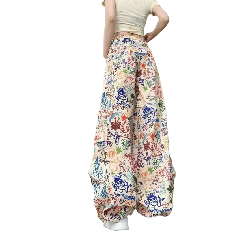 ABCMININ Casual Pants Women's Image Color-1