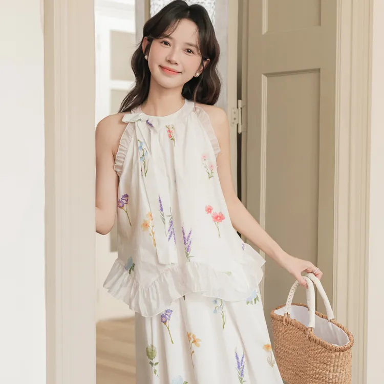 ABCMININ Two Piece Skirt Sets Women's-2
