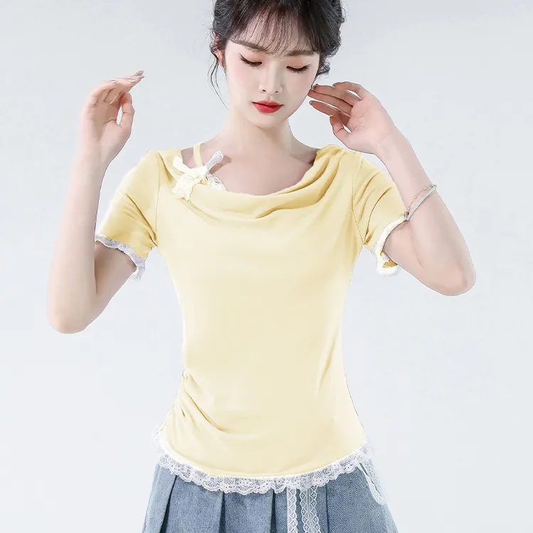 ABCMININ T Shirts Women's-3