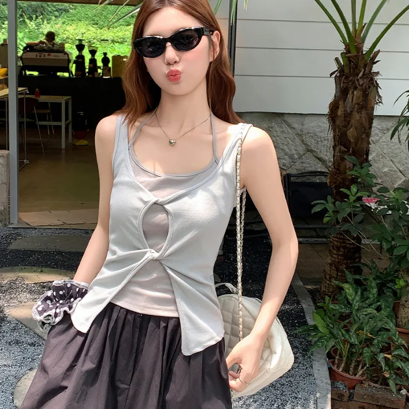 ABCMININ Tank Tops Women's-5