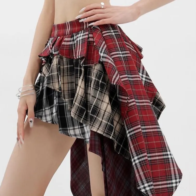 ABCMININ Casual Long Skirt Women's-2