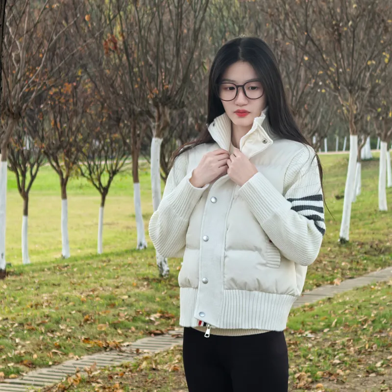 Pa33word Puffer Jackets Women's-3