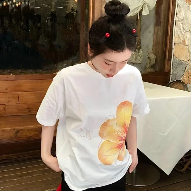 ABCMININ Regular T Shirt Women's-2