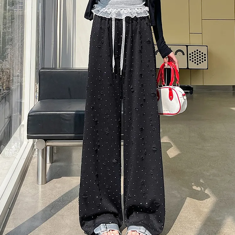 ABCMININ Casual Pants Women's-1