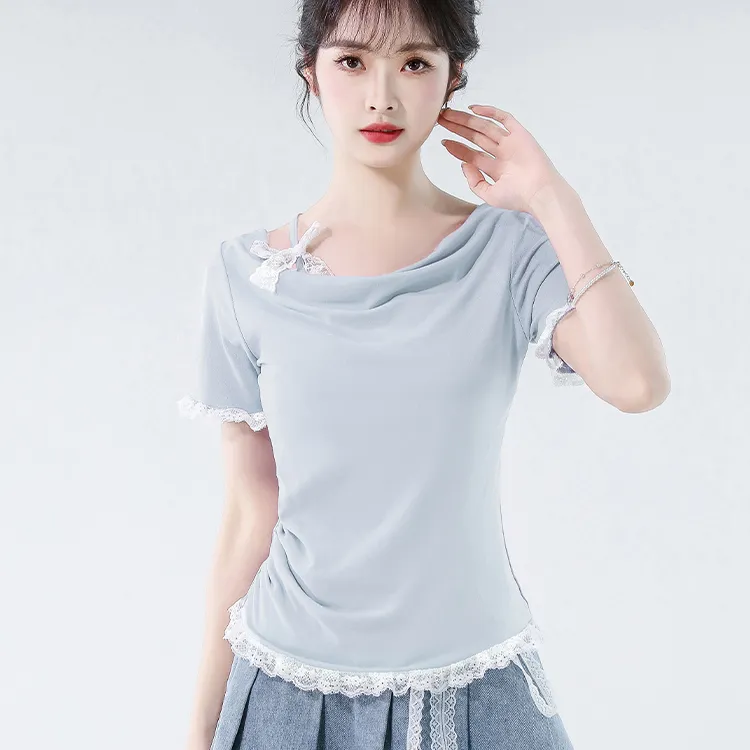 ABCMININ T Shirts Women's-6