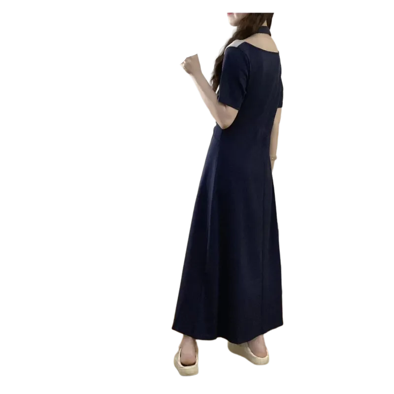 ABCMININ Short Sleeved Dress Women's-2