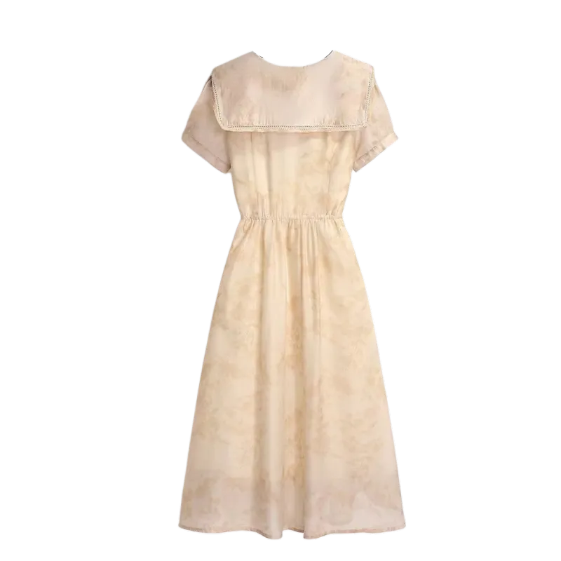 ABCMININ Short Sleeved Dress Women's-1