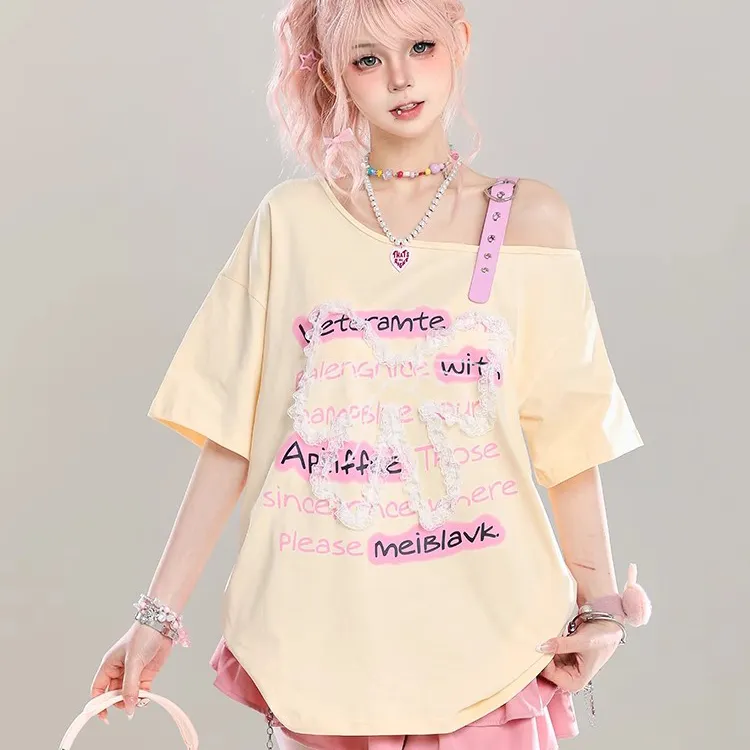 ABCMININ T Shirts Women's-6