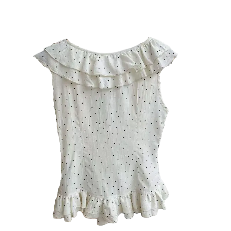 ABCMININ Tank Tops Women's Beige Apricot-1