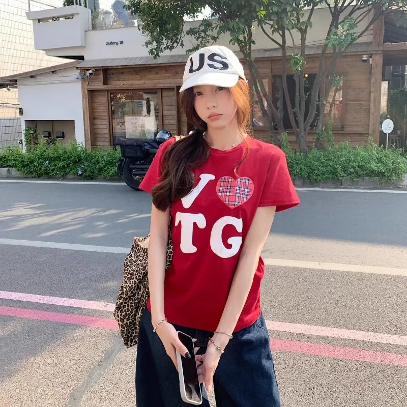 ABCMININ T Shirts Women's-7