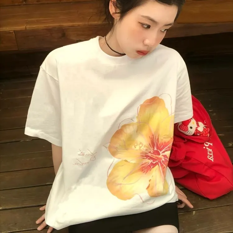 ABCMININ Regular T Shirt Women's-3