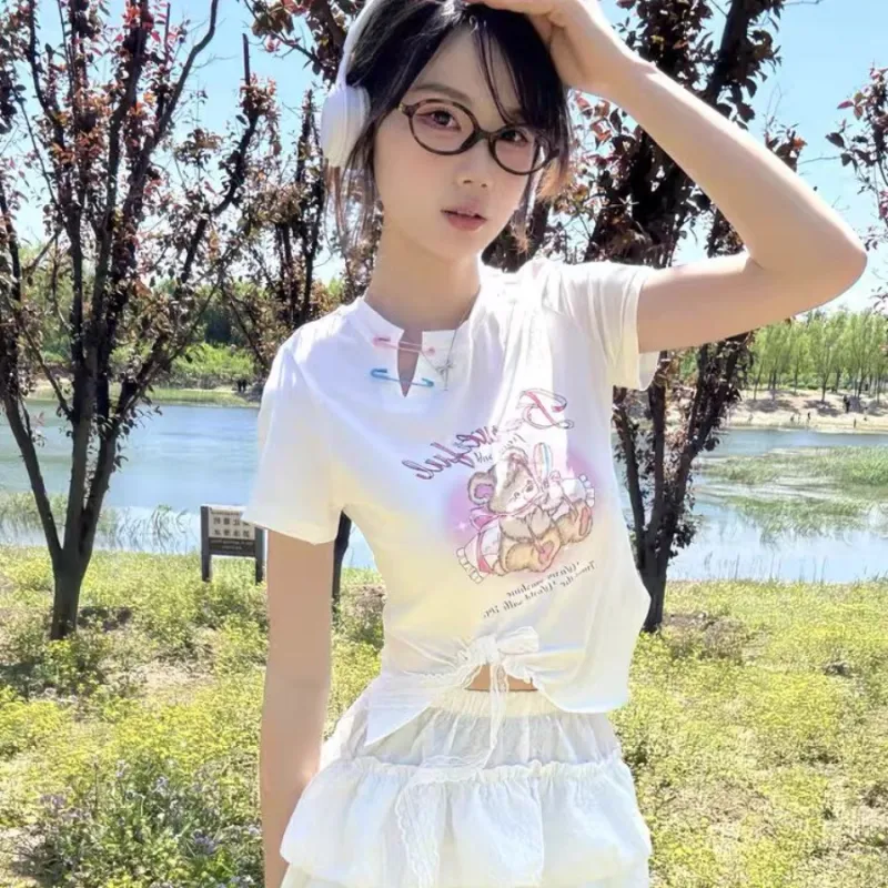 ABCMININ T Shirts Women's-3