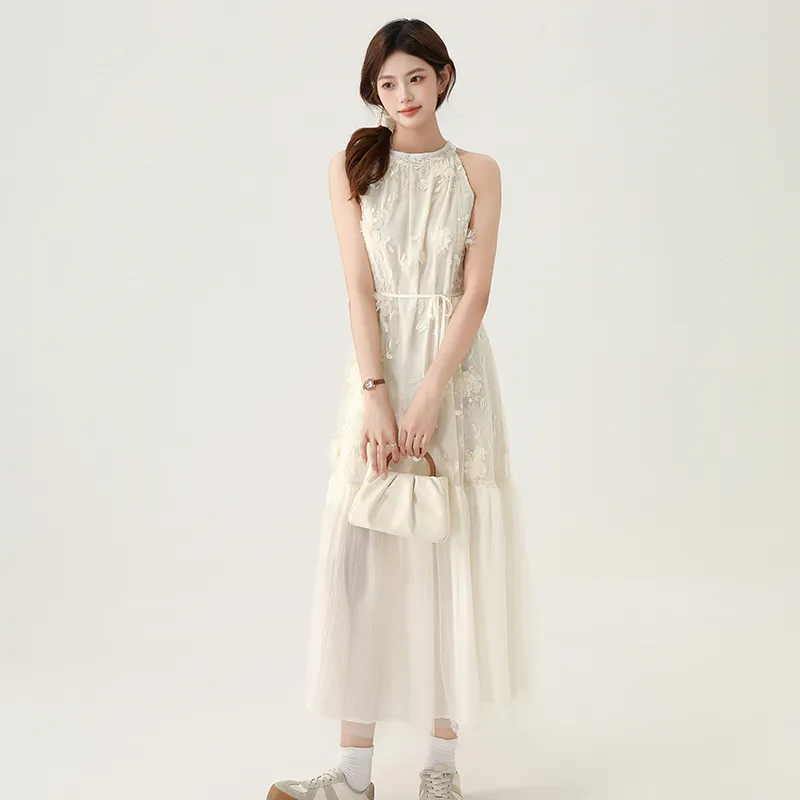 ABCMININ Sleeveless Dress Women's-2