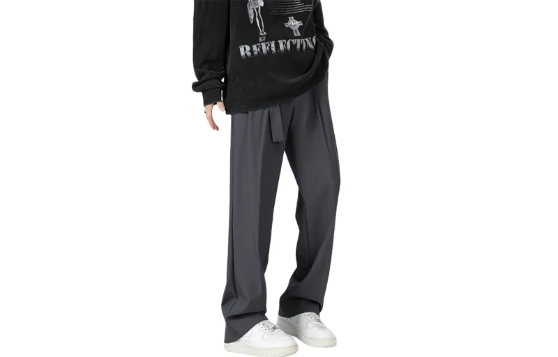 FASTFISH Suit Trouser Unisex Black-11