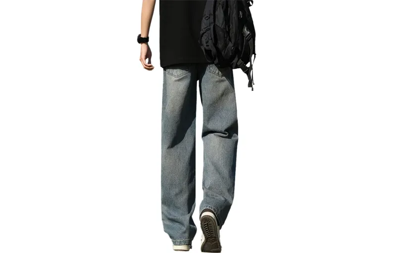 FASTFISH Jeans Unisex Vintage Blue-15