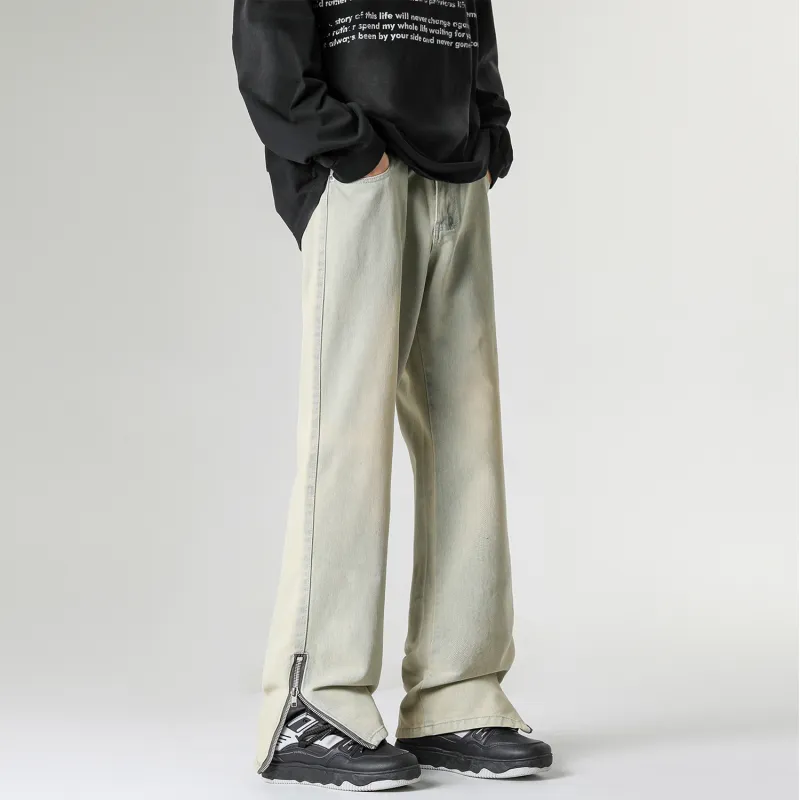 FASTFISH Jeans Unisex Yellow Mud-5