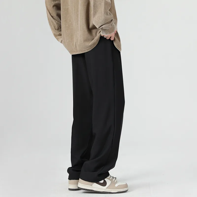 FASTFISH Suit Trouser Unisex Black-3