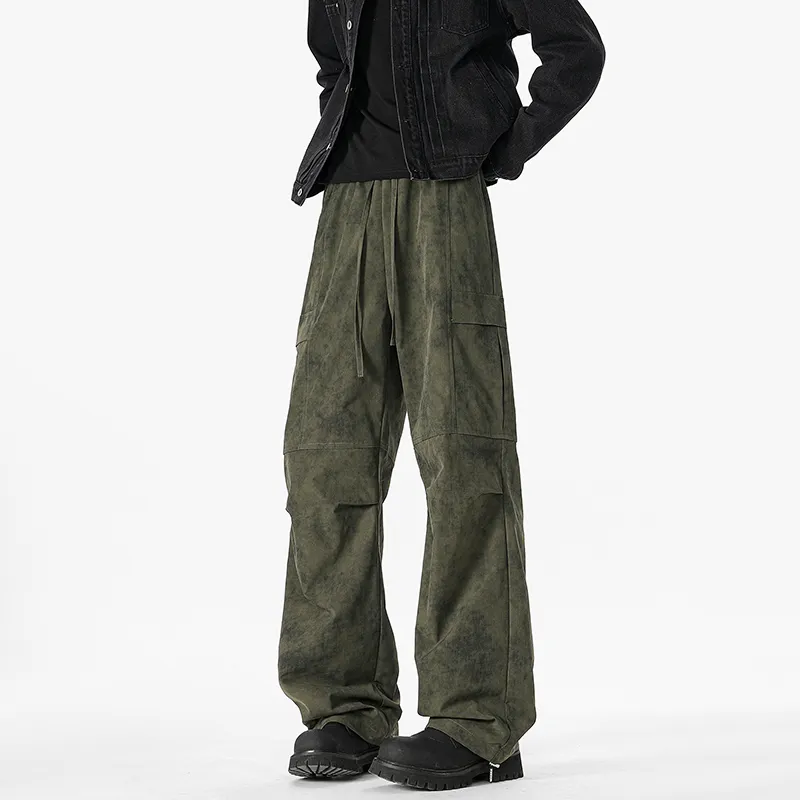 FASTFISH Casual Pants Unisex Black-18