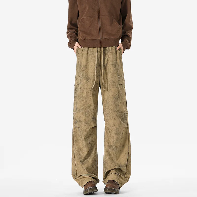 FASTFISH Casual Pants Unisex Black-9
