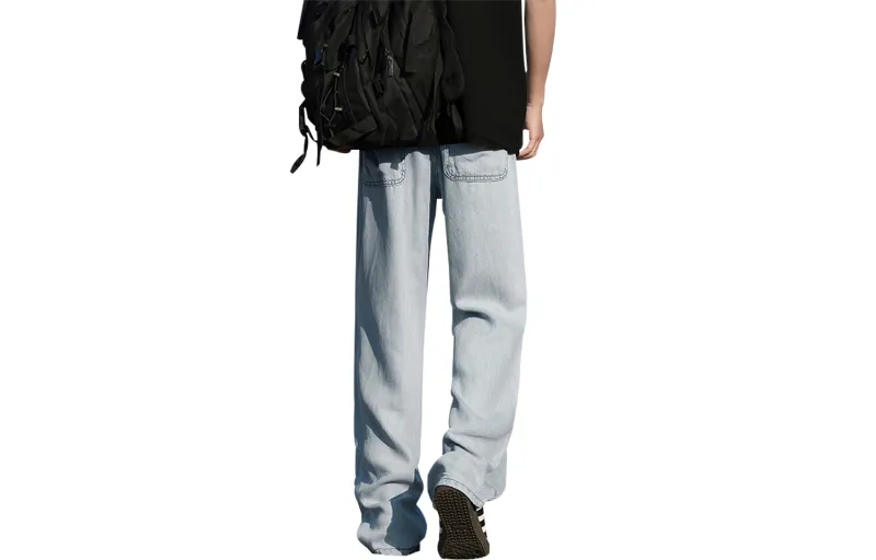 FASTFISH Jeans Unisex Light Blue-1